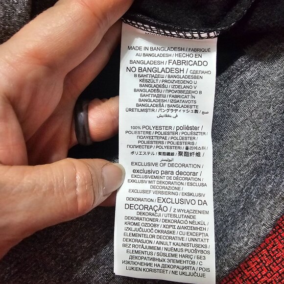 University of Wisconsin Badgers Box Seat Gray Hoodie XL Pullover Blokecore NWT - Picture 6 of 9